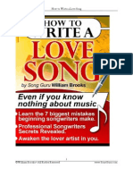 How to Write a Love Song