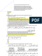 Soal Latihan Ujian Sekolah Mapel Pai