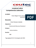 Mapa Conceptual Sobre Competencias Laborales