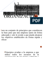 Principios de La Organizacion