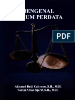 Mengenal Hukum Perdata