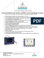 Analyseur Vibratoire 4 Voies D