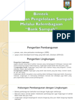 MATERI PAK KABID Bank Sampah 2019