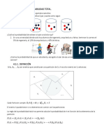 Material de Apoyo Al Tema. PROBABILIDAD TOTAL - TEOREMA DE BAYES