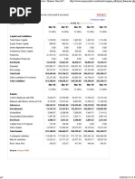 Balance Sheet