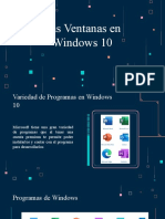 Ofimática Empresarial - Las Ventanas en Windows 10