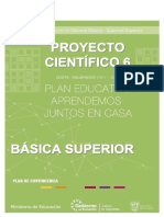 Ficha Proyecto Cientifico 6 B - Superior