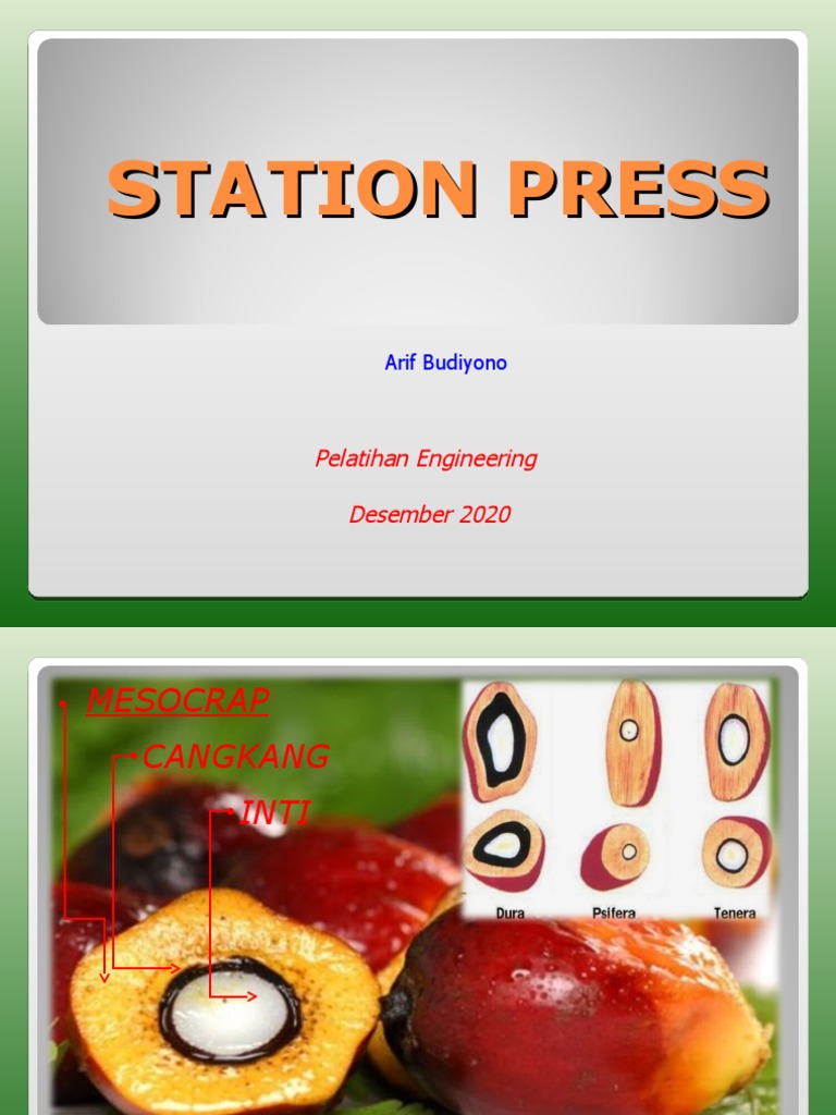 Digester & Pressing Station | PDF