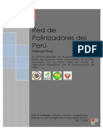 Informe Final de Los Agentes Polinizadores Peru