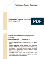 PPTK Berdasarkan Permendagri 77/2020