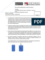 Examen Sustiturio Mecanica de Suelos Turno Noche 2022-A