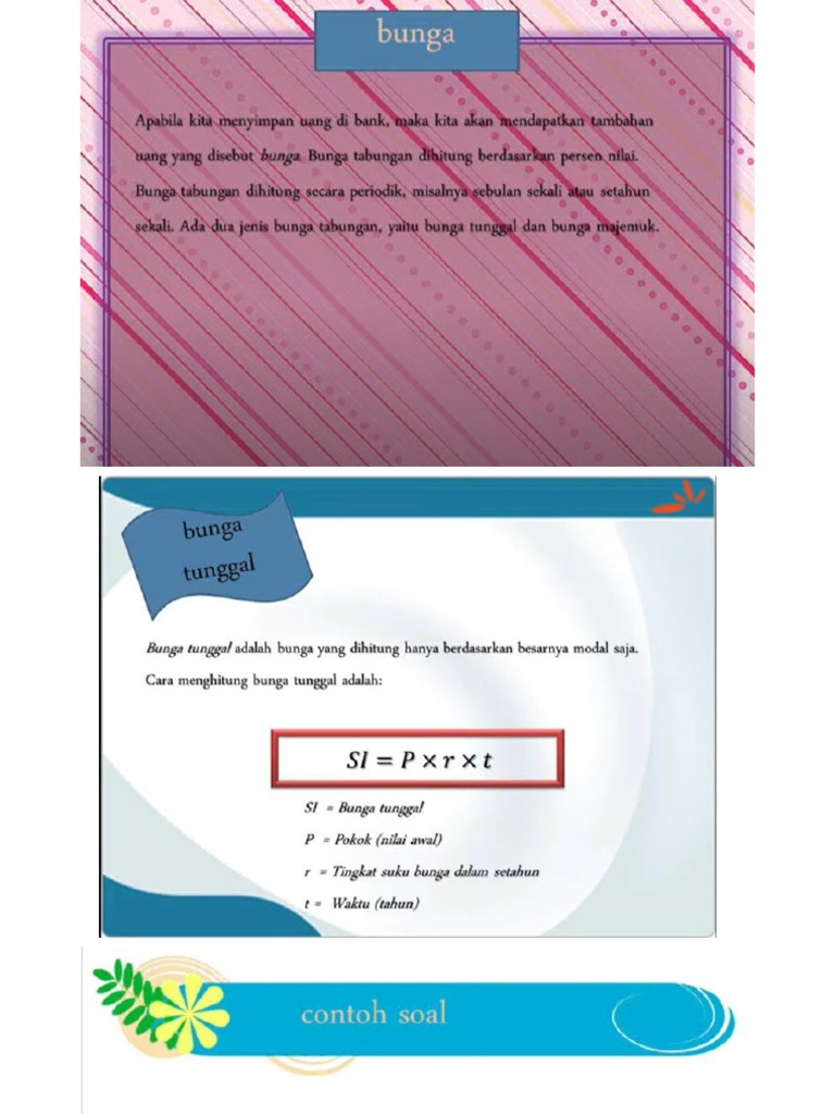 Bunga Tunggal Dan Majemuk Pdf