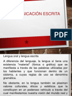 Comunicación Escrita