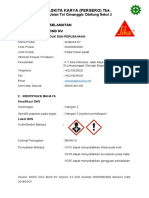 MSDS Sikabond NV