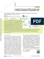 Heterogeneous Metal Azolate Framework 6 (MAF-6) Catalysts With High Zinc Density For Enhanced Polyethylene Terephthalate (PET) Conversion