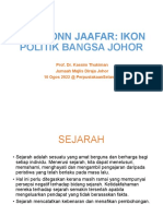 SESI 4 - DATO' ONN JAAFAR Ikon Politik Bangsa Johor