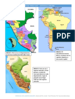 El Perú, Geografía, Regiones