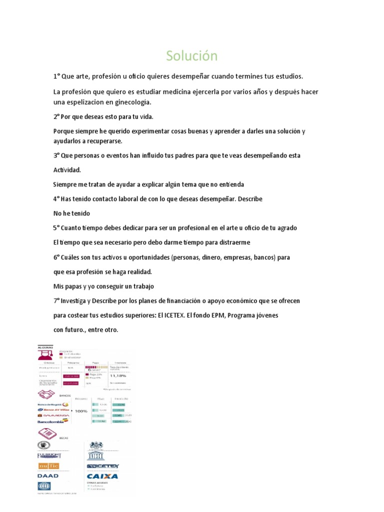 Mi camino hacia la medicina y becas | PDF
