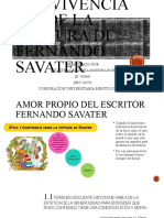 Convivencia Desde La Postura de Fernando Savater