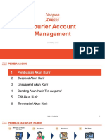MODULE - spx.FLT.001.001 - Courier Account Management Rev. 00 January 11th 2022
