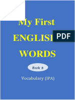 Book 3 - Vocab Phonics - My First Words - Class 3, 4