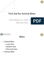 First Aid for Animal Bites