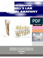 Buku Penuntun Skill Lab Dental Anatomy Full