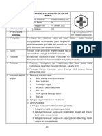 SOP Penetapan Dan Klasifikasi Balita Gizi Buruk