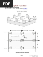 Raft Foundation Procedure Structural Engineering Physics