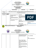 Weekly Home Learning Plan: Department of Education