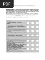 Cuestionario OCI R | PDF | Sicología