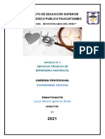 Informe Del III SEMSTRE ENFERMERIA