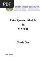 Grade 1 MAPEH Music Module: Rhythm | PDF | Rhythm | Silence