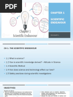 Chapter 1 Scientific Endeavour