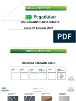 TAMBAHAN DEFECT LIST