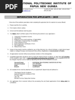 Pom Tech 2026 Application Form | PDF