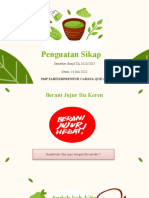 Penguatan Sikap 1 (Jujur) Kelas 8