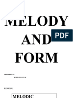 Melody AND Form: Melodic