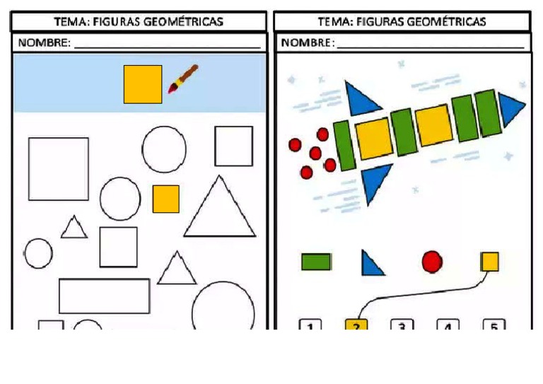 Ficha Figuras Geometricas | PDF