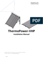 Installation Manual - ThermoPower-VHP