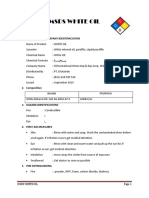 Msds White Oil: 1. Product and Company Identifikcation