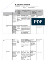 Plan Del 3 Al 6 de Noviembre 3ºB