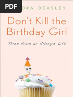 Don't Kill the Birthday Girl by Sandra Beasley - Excerpt