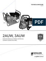 Brochure Técnico - Autocebantes Goulds 2AUW - 3AUW (ENG, Feb.2016)