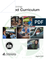 Required-Curriculum For Driver License