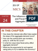 CH 24 The Influence of Monetary and Fiscal Policy On Aggregate Demand 9e