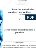 Metabolismo de proteínas e nucleotídeos - A7