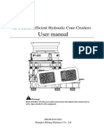 User Manual: HPT Series Efficient Hydraulic Cone Crushers