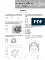 Práctica Dirigida de Geometría: Poliedros II