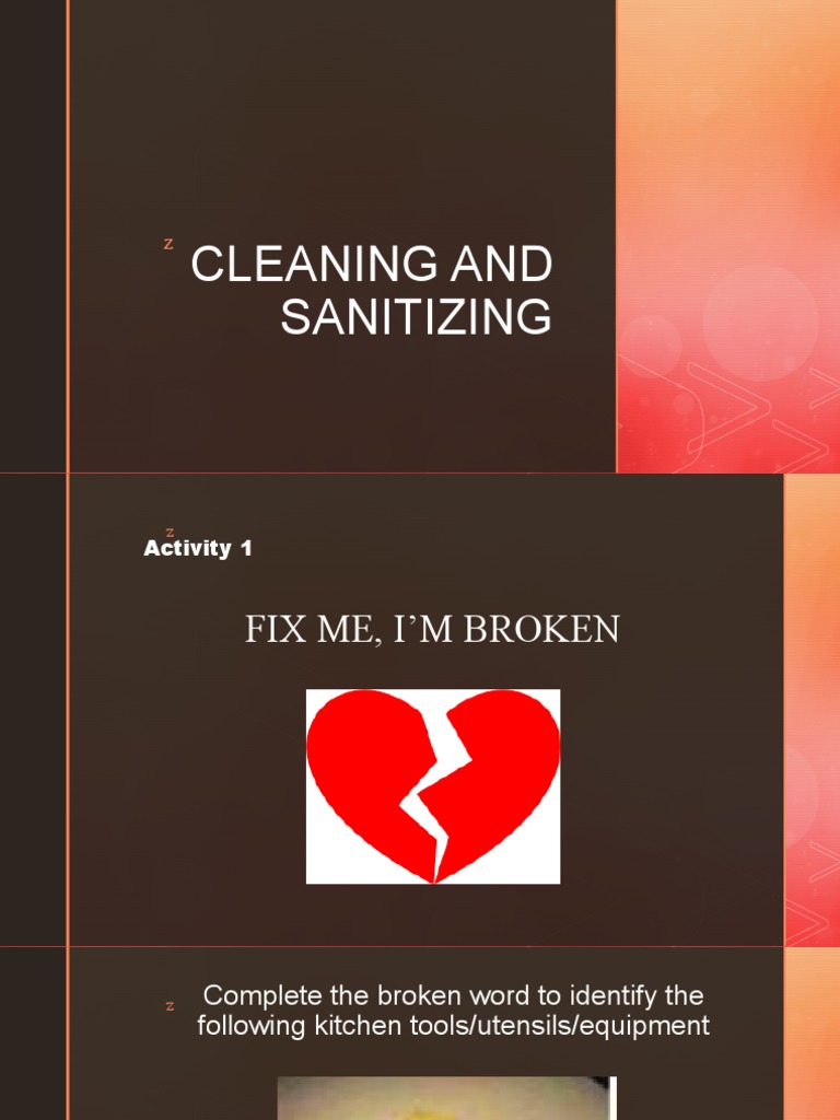 Cleaning and Sanitizing PDF